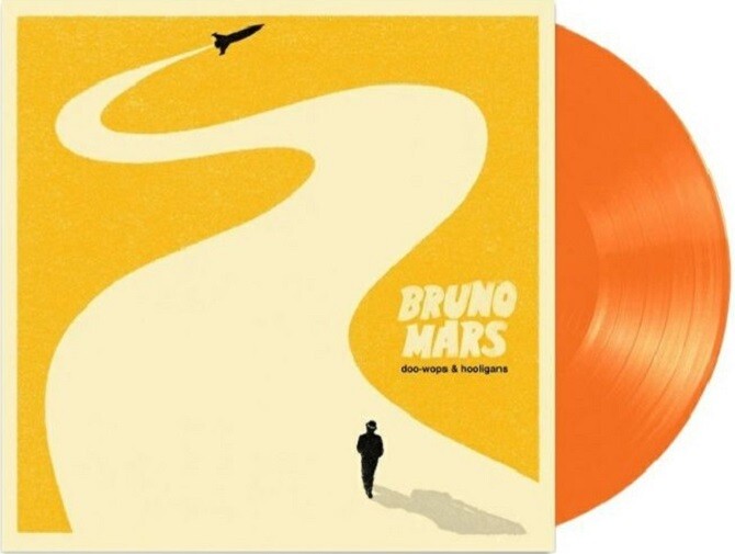 Bruno Mars - Doo-Wops &amp; Hooligans [LP] limited transparent orange colored vinyl