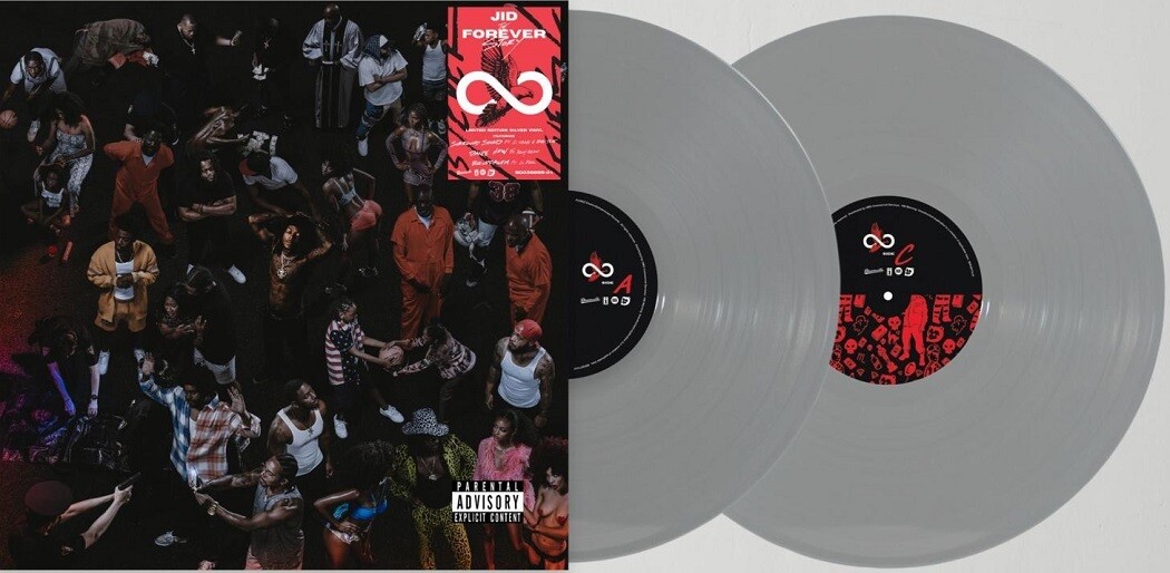 JID - The Forever Story [2LP] exclusive silver colored vinyl