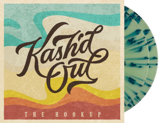 Kash&#39;d Out - The Hookup [2LP] limited coke bottle clear with sea blue splatter vinyl