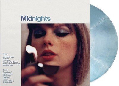 Taylor Swift - Midnights: Moonstone Blue Edition [LP]