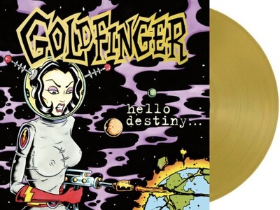 Goldfinger - Hello Destiny [LP] gold colored vinyl, RSD Black Friday exclusive