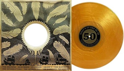 Various Artists - What It&#39;s Like To Be Fifty [EP] limited gold nugget colored vinyl