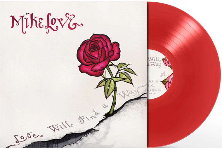 Mike Love - Love Will Find A Way [2LP] limited red colored vinyl, numbered to 1000, signed