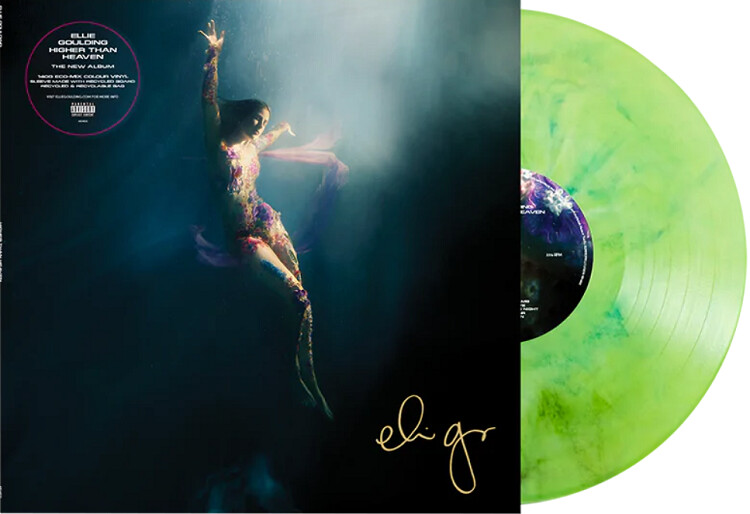 Ellie Goulding - Higher Than Heaven [LP] random colored eco-mix vinyl, signed insert