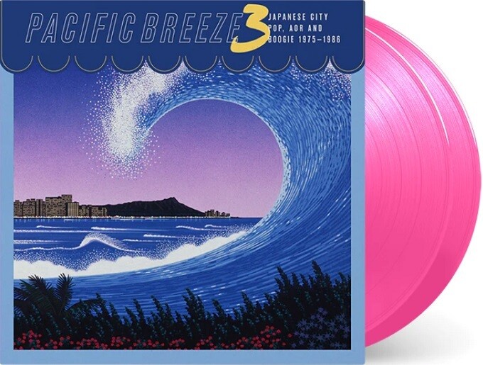 Various Artists - Pacific Breeze Vol. 3: Japanese City Pop, AOR &amp; Boogie 1975-1987 [2LP] limited pink colored vinyl