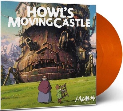 Joe Hisaishi - Howl&#39;s Moving Castle OST [2LP] clear orange colored vinyl