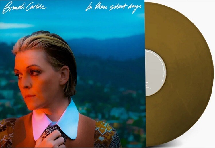 Brandi Carlile -In These Silent Days [LP] gold colored vinyl, indie-retail exclusive