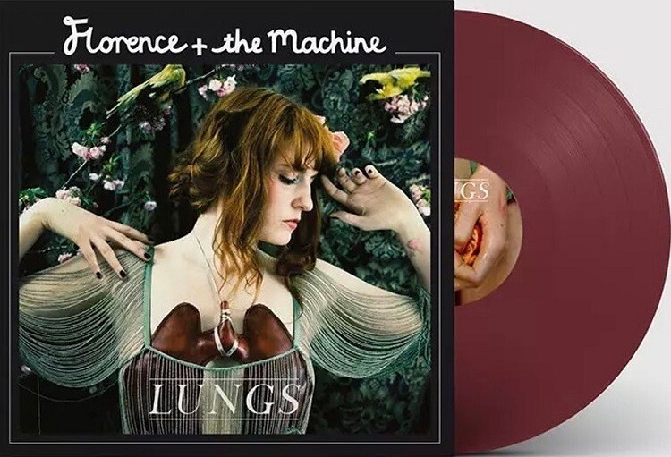 Florence + The Machine - Lungs [LP] limited red colored vinyl