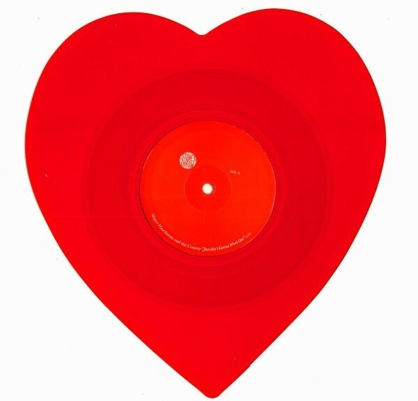 Mayer Hawthorne and The Country - Just Ain&#39;t Gonna Work Out / When I Said Goodbye [7&quot;] red heart shaped vinyl