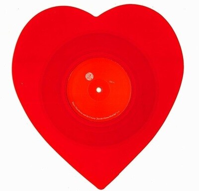 Mayer Hawthorne and The Country - Just Ain&#39;t Gonna Work Out / When I Said Goodbye [7&quot;] red heart shaped vinyl