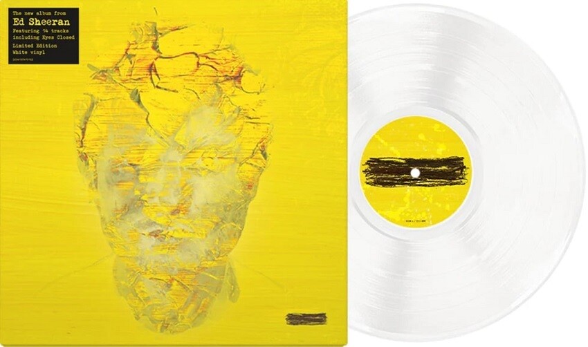 Ed Sheeran - Subtract [LP] limited white vinyl, indie-retail exclusive