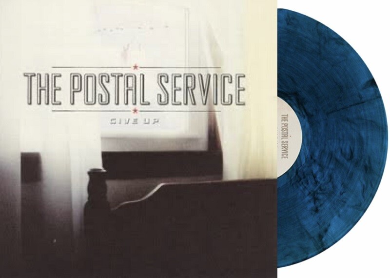 Postal Service, The - Give Up [LP] limited blue with metallic silver colored vinyl, 20th anniversary edition