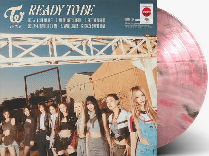 TWICE - Ready To Be [EP] exclusive orchid marble colored vinyl