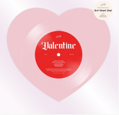 Laufey - Valentine [7&quot;] RSD exclusive heart-shaped colored vinyl