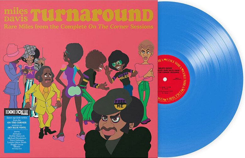 Miles Davis - Turnaround: Rare Miles from The Complete On the Corner Sessions [LP] RSD exclusive sky blue colored vinyl