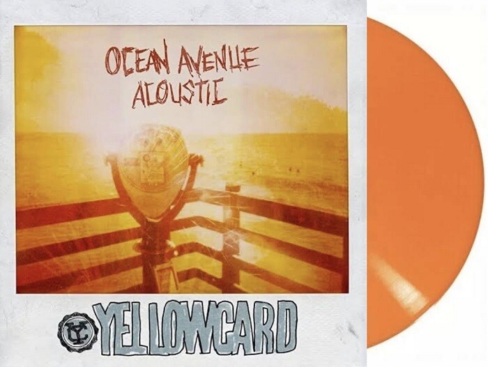 Yellowcard - Ocean Avenue Acoustic [LP] orange colored vinyl