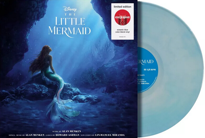 Various Artists - The Little Mermaid OST [LP] exclusive oceanic blue color blend vinyl