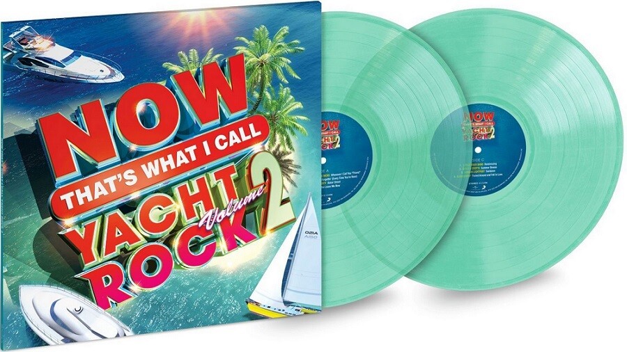 Various Artists - NOW That&#39;s What I Call Yacht Rock 2! [2LP] limited translucent shimmery seaglass colored vinyl