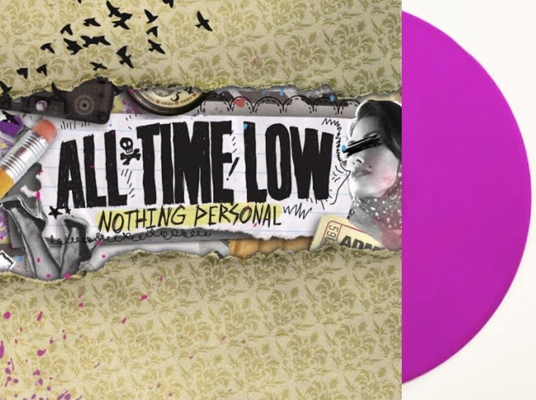 All Time Low - Nothing Personal [LP] limited neon purple colored vinyl