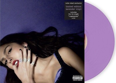 Olivia Rodrigo - GUTS [LP] lavender colored vinyl, indie-retail exclusive
