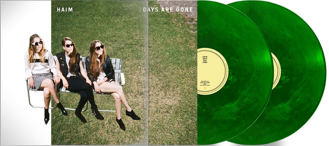 HAIM - Days Are Gone [2LP] limited green colored vinyl, anniversary edition