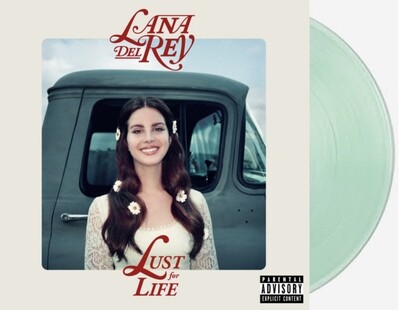 Lana Del Rey - Lust For Life [2LP] limited coke bottle clear colored vinyl