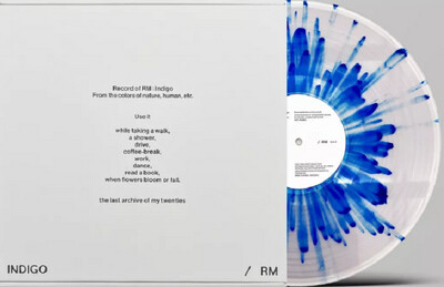 RM - Indigo [LP] clear with blue splatter colored vinyl