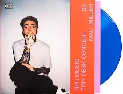 Mac Miller - NPR Music Tiny Desk Concert [12&quot;] translucent blue colred vinyl with b-side etching