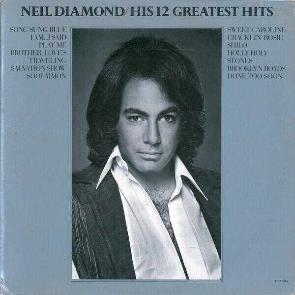 Neil Diamond - His 12 Greatest Hits [LP] VINTAGE