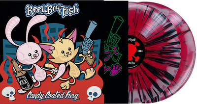 Reel Big Fish - Candy Coated Fury [2LP] limited red/grey/black swirl colored vinyl