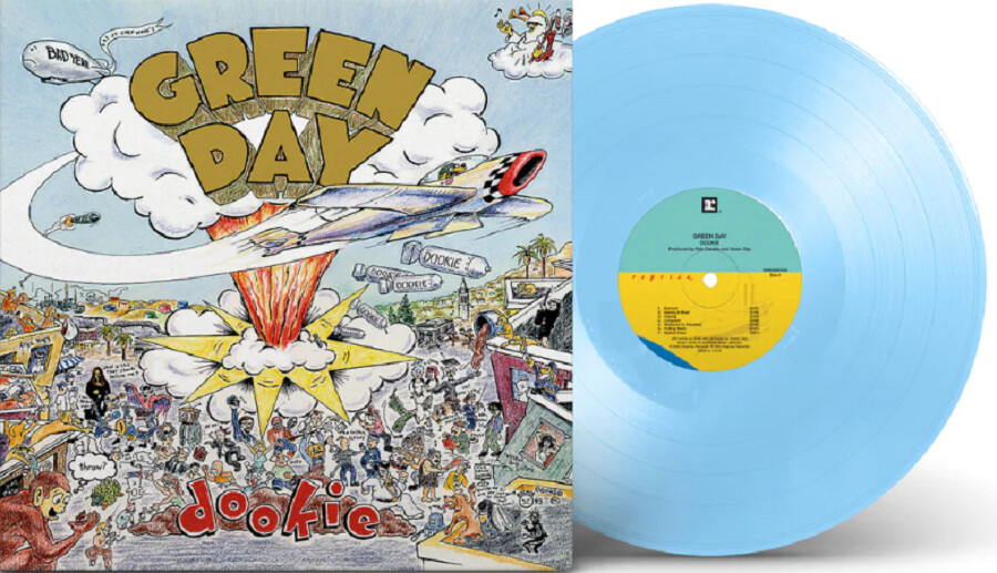 Green Day - Dookie LP] anniversary edition baby blue colored vinyl