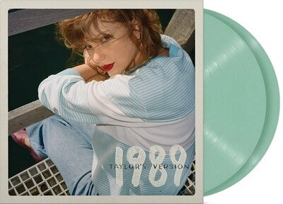 Taylor Swift - 1989 (Taylor&#39;s Version) [2LP] aquamarine green colored vinyl