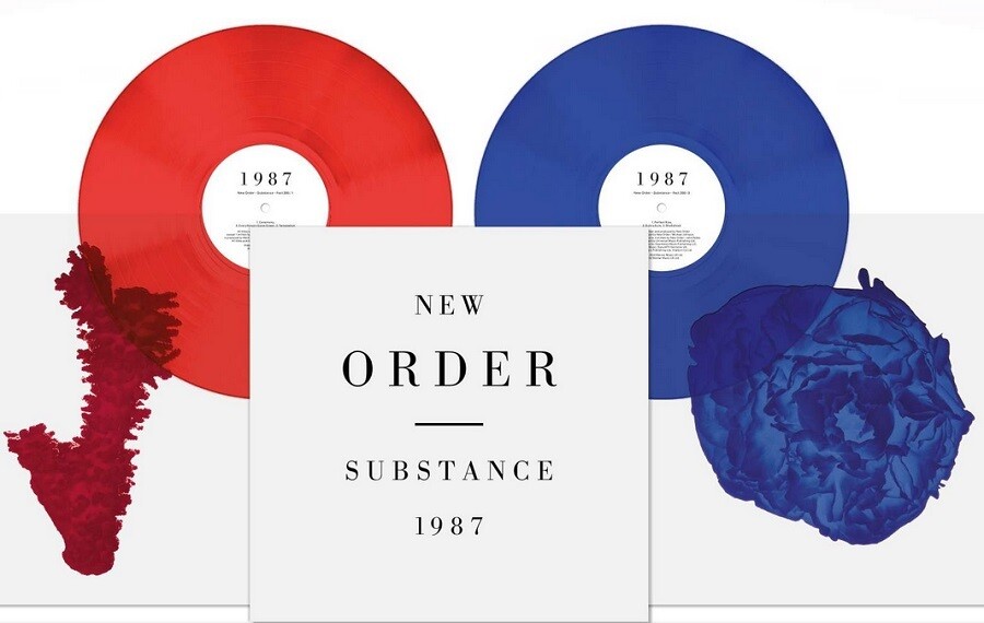 New Order - Substance [2LP] limited red and blue colored vinyl