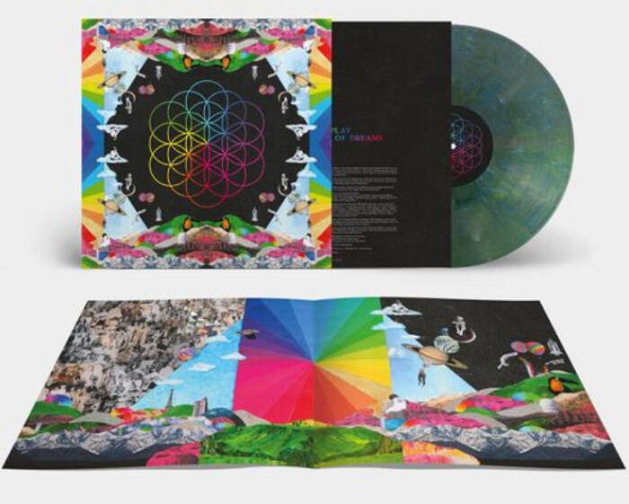 Coldplay - A Head Full Of Dreams [LP] limited recycled colored vinyl