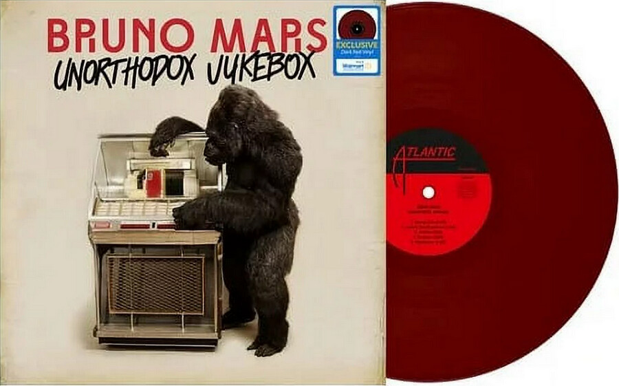 Bruno Mars - Unorthodox Jukebox [LP] dark red colored vinyl
