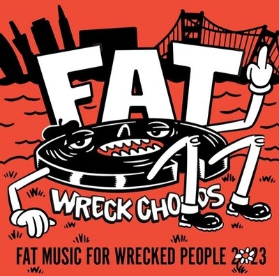 Various Artists - Fat Music For Wrecked People 2023 (EuroVersion) [LP] limited splatter/dot colored vinyl