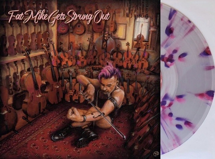 Fat Mike - Fat Mike Gets Strung Out [LP] limited pink/purple splatter colored vinyl