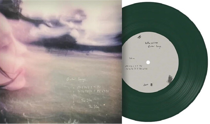 Billie Eilish - Guitar Songs [7&quot;] limited green colored vinyl