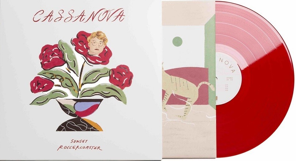 Sunset Rollercoaster - Cassa Nova [LP] red colored vinyl