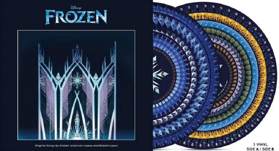 Various Artists - Frozen: The Songs OST [LP] zoetrope vinyl