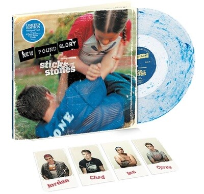 New Found Gory - Sticks And Stones [LP] limited whirlpool blue colored vinyl