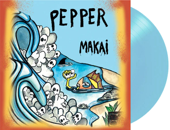 Pepper - Makai [EP] limited solid blue colored vinyl