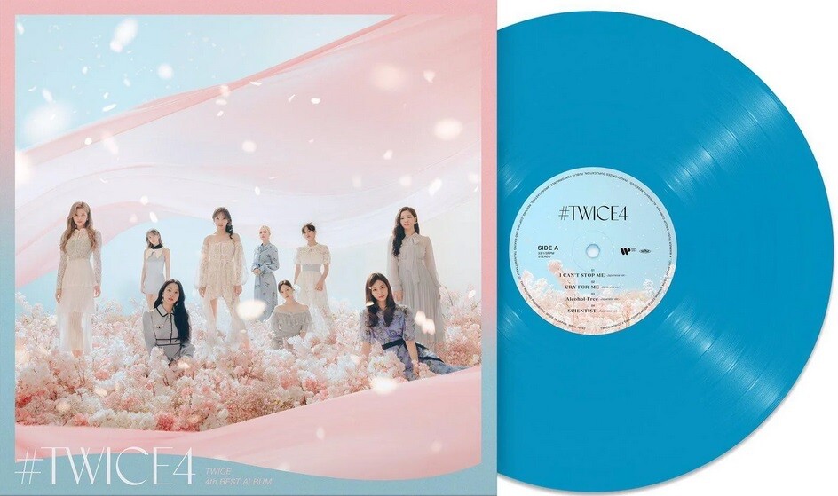 TWICE - #TWICE4 [LP] limited sky blue colored vinyl