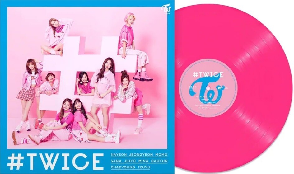 TWICE - #TWICE [LP] limited pink colored vinyl