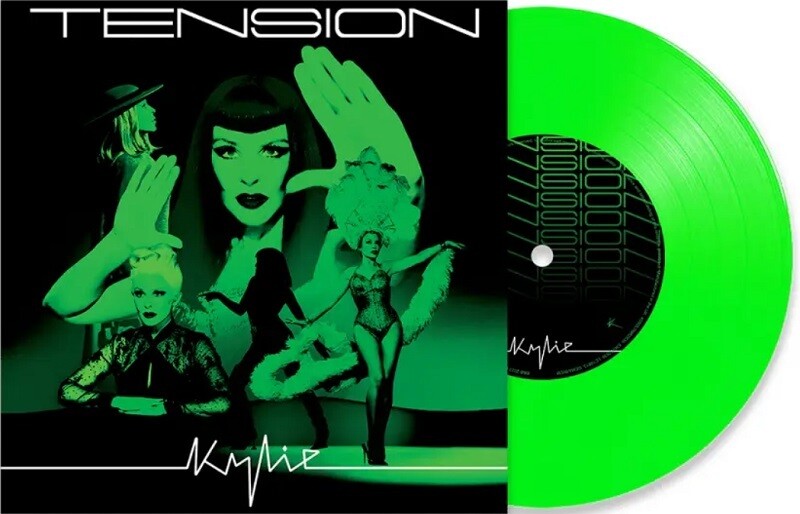 Kylie Minogue - Tension [7&quot;] green colored vinyl