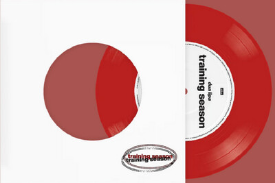 Dua Lipa - Training Season [7&quot;] exclusive hand stamped red colored vinyl
