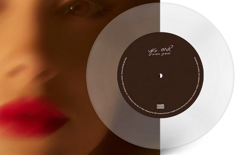 Ariana Grande - Yes, And? [7&quot;] exclusive clear vinyl