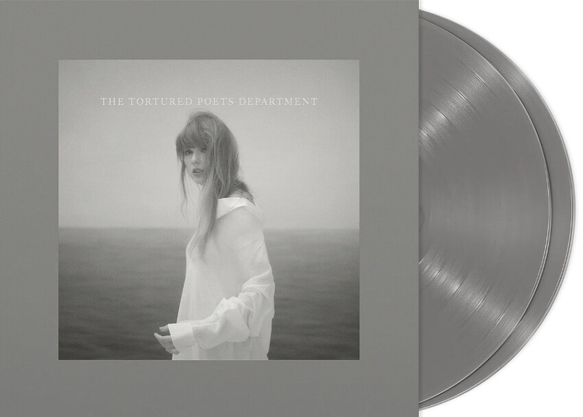 Taylor Swift - The Tortured Poets Department [2LP] smoke gray colored vinyl
