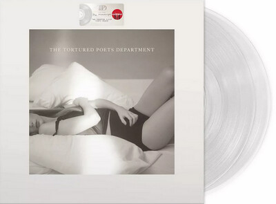 Taylor Swift - The Tortured Poets Department [2LP] phantom clear vinyl