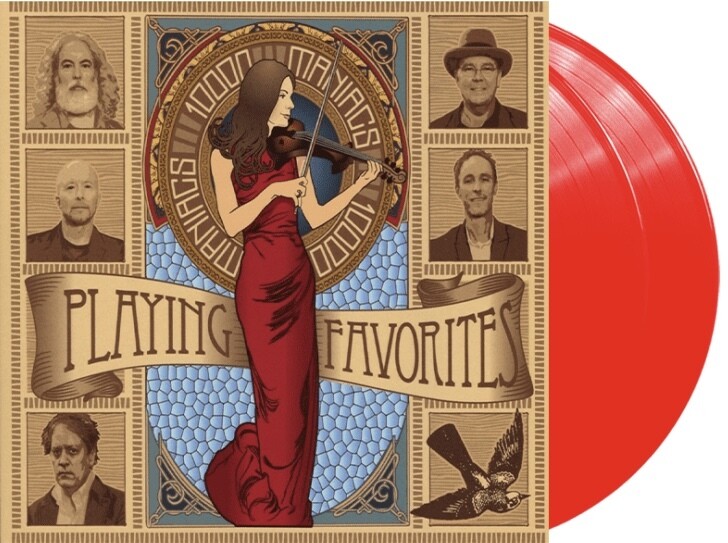 10,000 Maniacs - Playing Favorites [2LP] RSD exclusive red colored vinyl